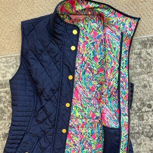 Navy Lilly Pulitzer Vest